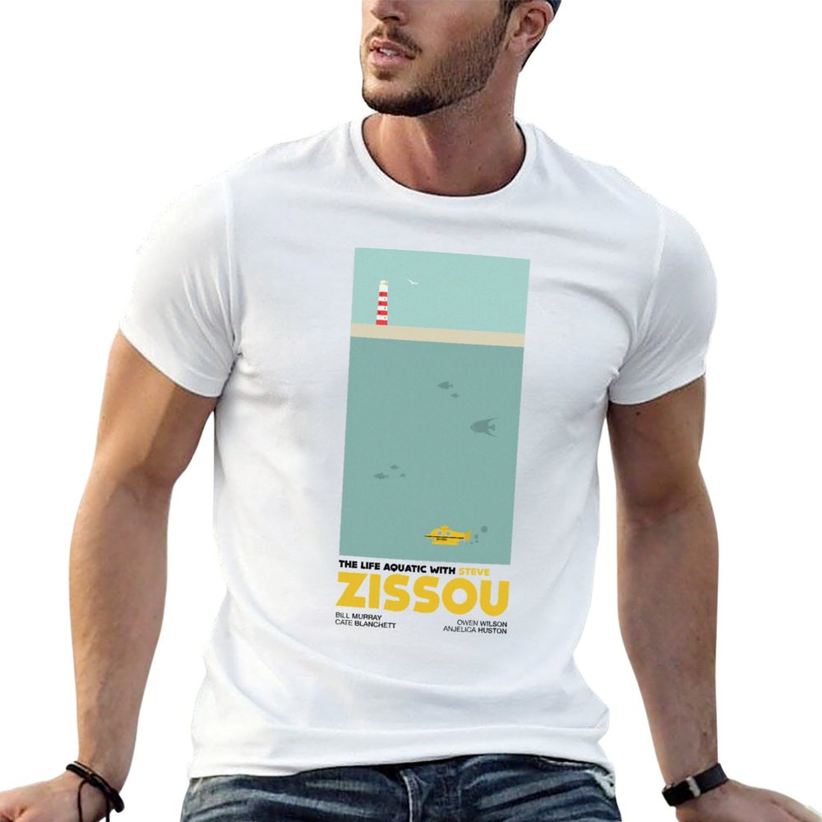 Aquatic Sports Wear - Camiseta The Life Aquatic (With Steve