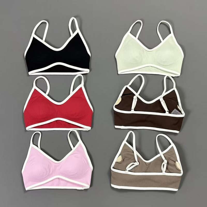 Aquatic Sports Bra - Sujetador deportivo para mujer con cuello