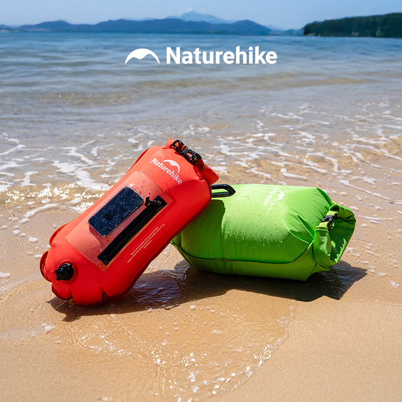 Swim Buoy Open Water - Naturehike 2026 - Flotador Inflable Mejorado