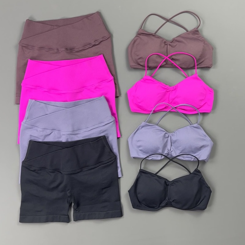 Aquatic Sports Bra - Conjunto Deportivo de 2 Piezas para