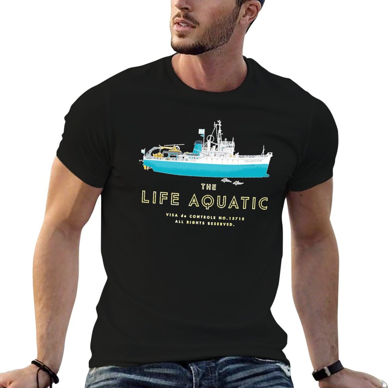 Camiseta The Life Aquatic With - Aquatic Sports Wear reseña y precio