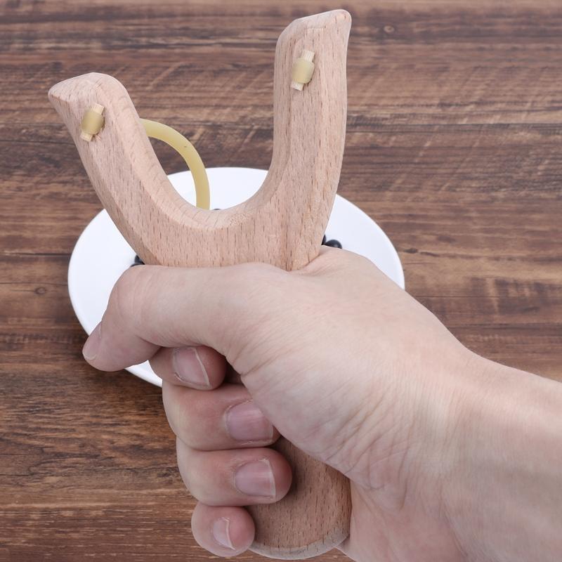 Tirachinas madera natural con  - Speargun Rubber Band reseña y precio