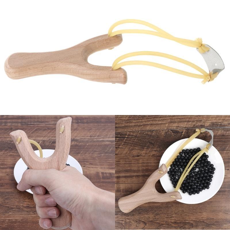 Tirachinas madera natural con  - Speargun Rubber Band reseña y precio