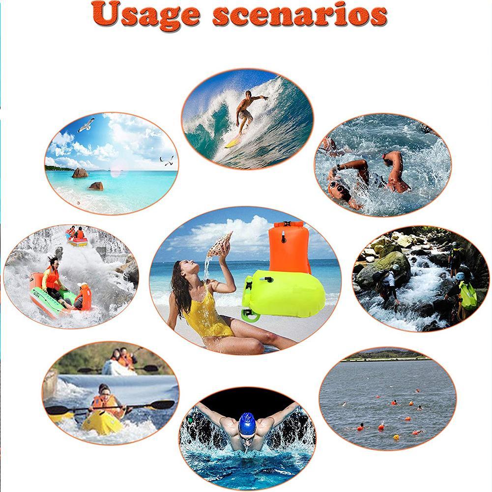 Flotador de boya de natación p - Swim Buoy Open Water reseña y precio
