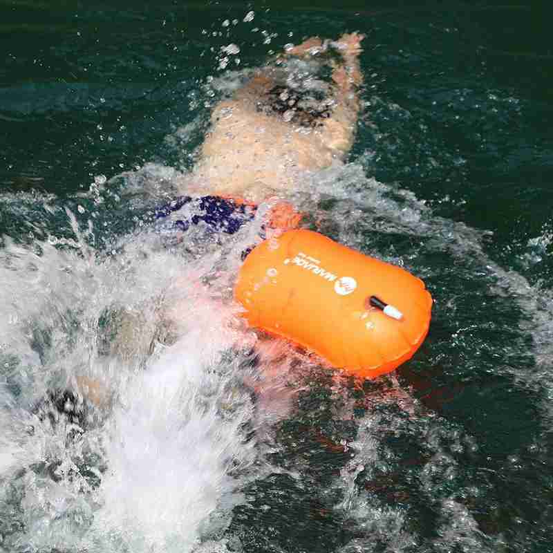 Boya inflable para piscina, fl - Swim Buoy Open Water reseña y precio