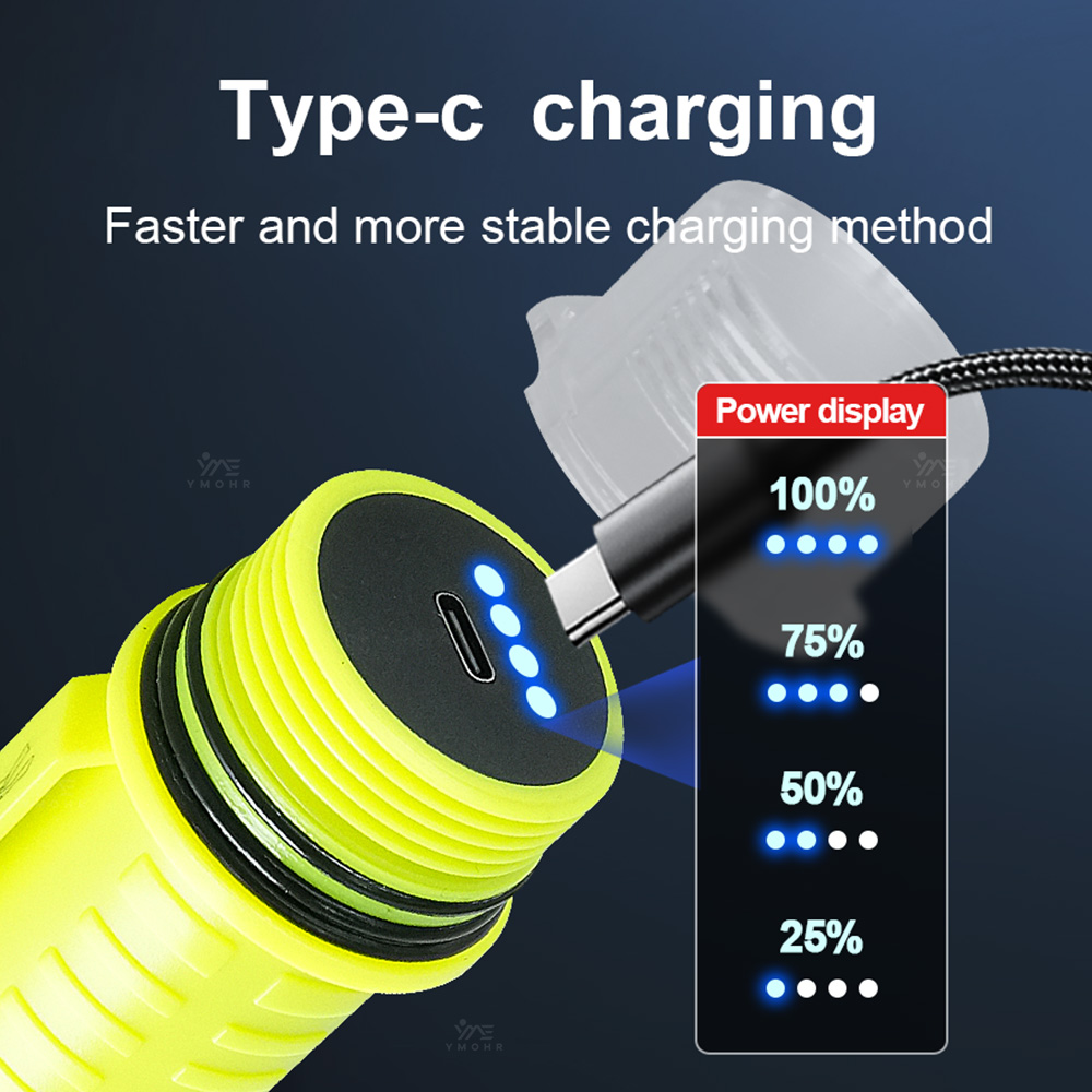 Nueva Linterna de Buceo LED Pr - Underwater Flashlight reseña y precio