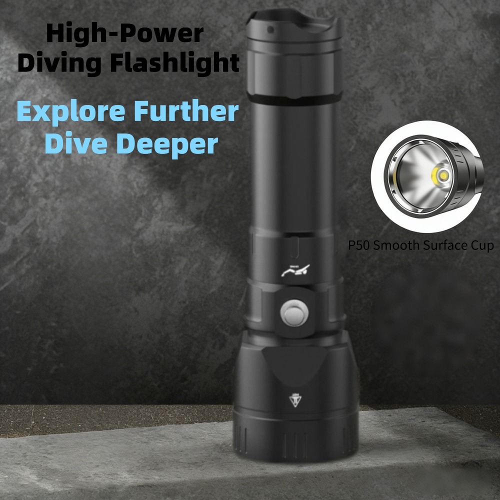 Potente Linterna de Buceo, Imp - Underwater Flashlight reseña y precio