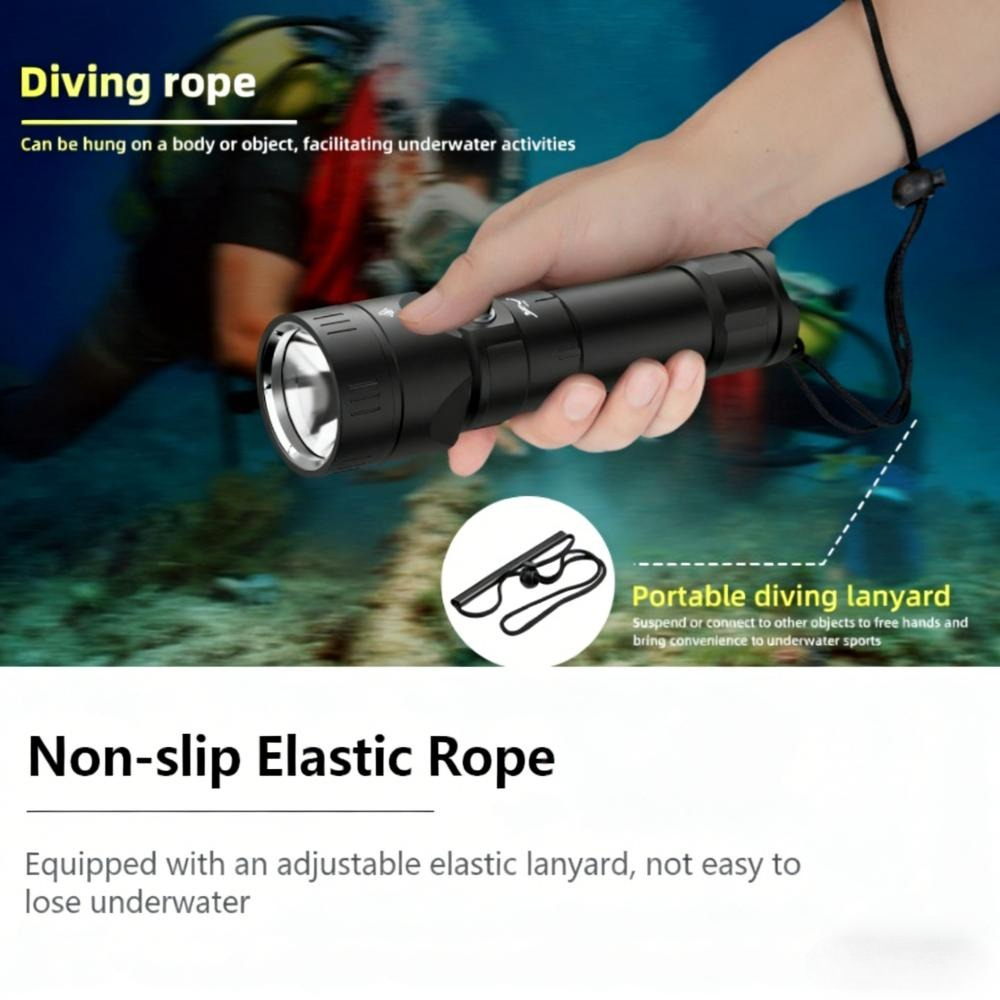 Potente Linterna de Buceo, Imp - Underwater Flashlight reseña y precio