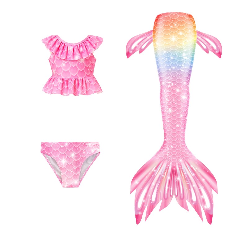 Disfraz de Sirena para Niñas,  - Aquatic Sports Wear reseña y precio