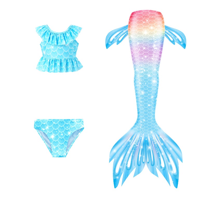 Disfraz de Sirena para Niñas,  - Aquatic Sports Wear reseña y precio