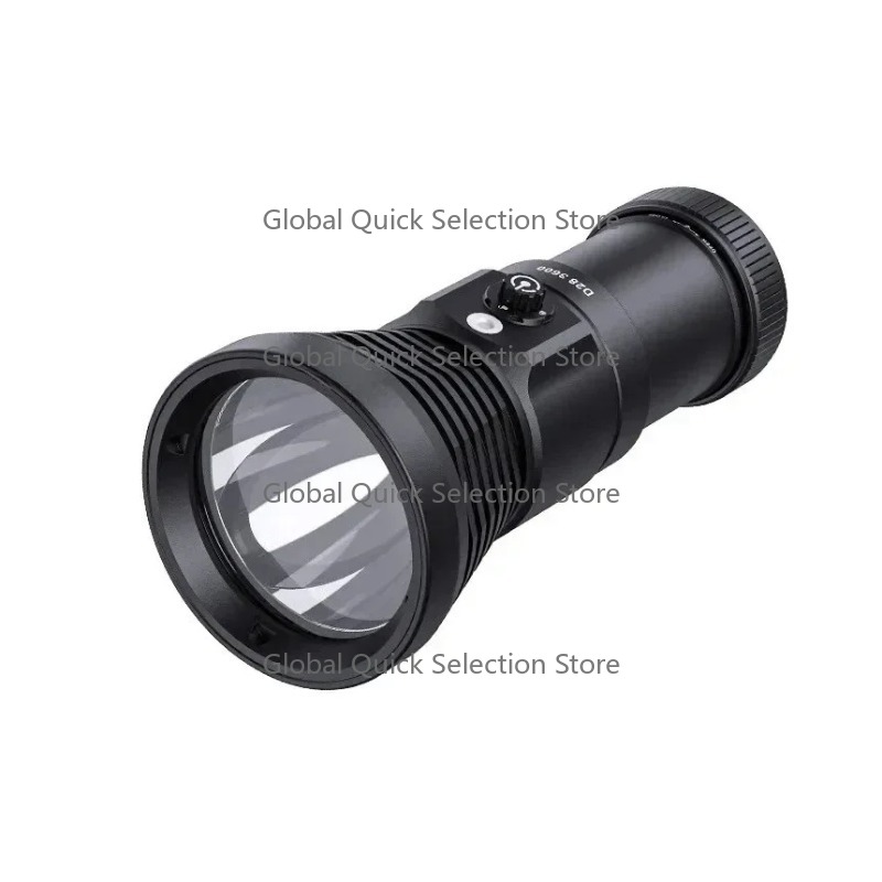 Linterna de buceo D28 3600 D30 - Underwater Flashlight reseña y precio